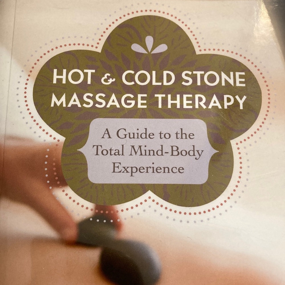 Hot Stone Massage Book And Kit Basalt River Stones Home Spa Stress Relief - Picture 2 of 8